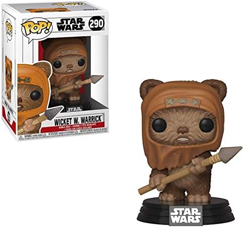 Funko POP Star Wars Return of The Jedi - Wicket Ewok Pop Vinyl Figure Bundled with