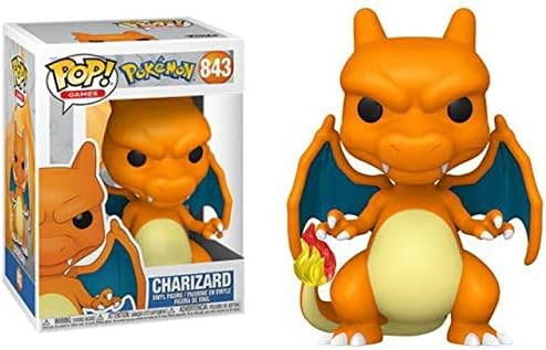 Pokemon Charizard Pop Vinyl Figure Bundled with Compatible Pop Box Protector