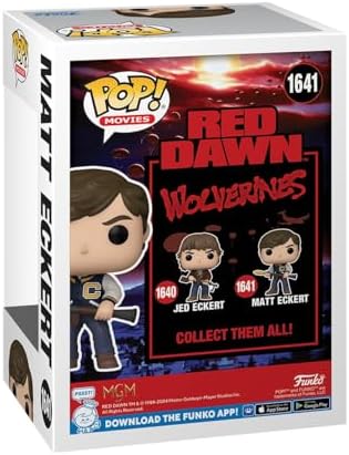 Funko POP Movies Red Dawn - Matt Eckertaa - Red Dawn 1984 - Collectable Vinyl Figure