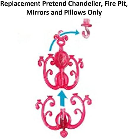 Barbie Replacement Parts Camping Van - CJT42 RV Pop Up Camper Vehicle Playset