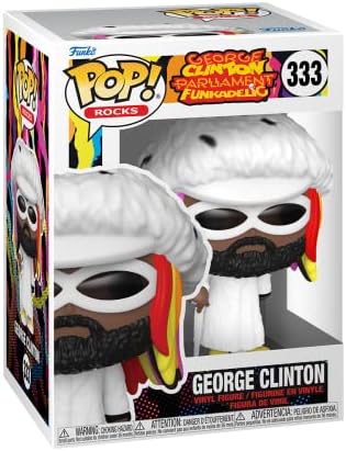 Funko POP Rocks George Clinton - Parliament-Funkadelic - Collectable Vinyl Figure