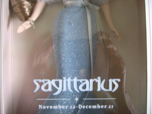 Mattel Barbie Collector Sagittarius Zodiac Doll - November 22-December 21 Dark Blonde