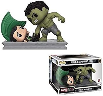 FUNKO POP MOVIE MOMENTS Hulk Smashing Loki