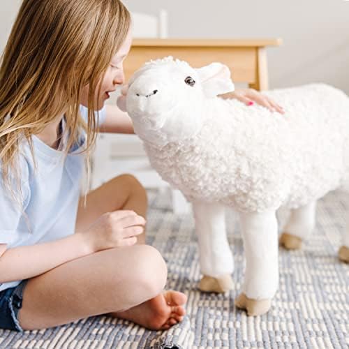 Melissa & Doug Melissa Doug Giant Sheep - Lifelike Stuffed Animal nearly 2 feet tall
