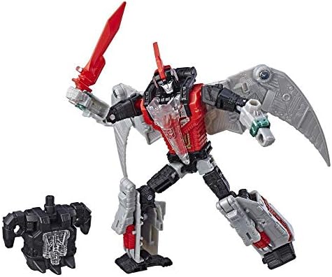 Hasbro Transformers Power of The Primes Deluxe Swoop Red