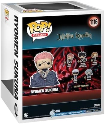 Funko Pop Animation Deluxe Jujutsu Kaisen - Sukuna - Collectable Vinyl Figure