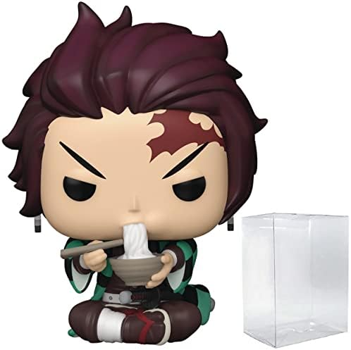 Funko POP Demon Slayer - Tanjiro Kamado with Noodles Funko Vinyl Figure Bundled with