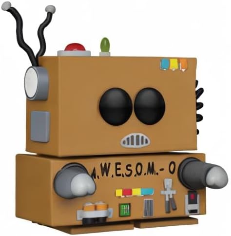 Funko Pop Animation South Park - Awesom-O Vinyl Figure Bundled with Pop Box Protector Case