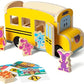 Melissa & Doug Melissa Doug Blue's Clues You Wooden Pull-Back School Bus 9 Pieces