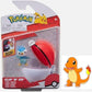 Pokemon Clip 'N' Go Battle Figure Action Ready with Bonus Sticker Manskey with Nest Ball