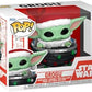 Funko POP Star Wars The Mandalorian Holiday - Grogu Holiday Pram - The Child - Baby Yoda - Pram - Collectable Vinyl Figure