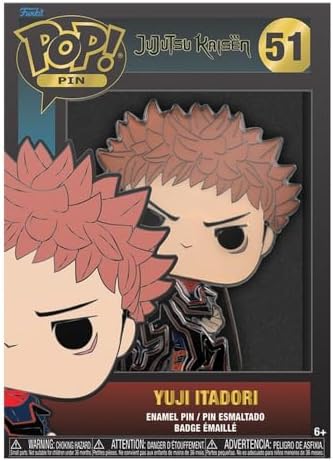 Funko Pop Pin Anime - Jujutsu Kaisen Yuji Itadori