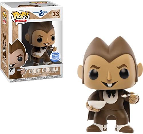 Funko Count Chocula Shop Exc Fun ko Pop Ad Icons Vinyl Figure 1 Compatible Graphic