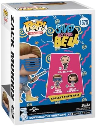 Funko Pop TV Saved by The Bell 30th Anniversary - Zack Morris - Collectable Vinyl Figure