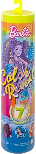 Barbie Color Reveal Doll Neon Tie-Dye Series 7 Surprises 1 Doll Styles May Vary