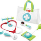 Fisher-Price Preschool Pretend Play Medical Kit 7-Piece Doctor Bag for Ages Years
