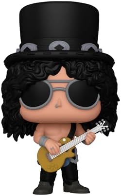 Funko POP Rocks Guns and Roses - Slash - 1990's - Collectable Vinyl Figure