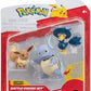 Pokemon PKW3895 Battle Figure Set - Eeve Kramurx Schillok Official Figures Set