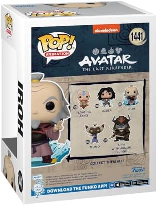 Funko POP Animation Avatar The Last Airbender - Iroh with Lightning - Collectable Vinyl Figure