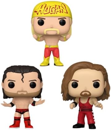 Funko POP WWE Hulk Hogan Outsiders 3-Pack - Collectable Vinyl Figure