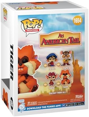 Funko POP Movies American Tail - Tiger a - Collectable Vinyl Figure