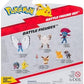 Pokemon Battle Figure 3 Pack - Features 2-Inch Fennekin and Lechonk and 3-Inch Sirfetch'd