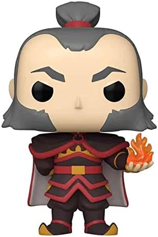 Funko POP Animation Avatar - Admiral Zhao with Glow in The Dark Fireball Amazon Multicolor