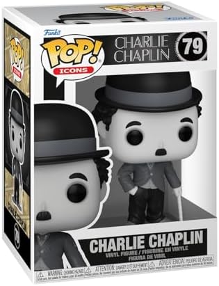 Funko POP Icons Charlie Chaplin - Collectable Vinyl Figure