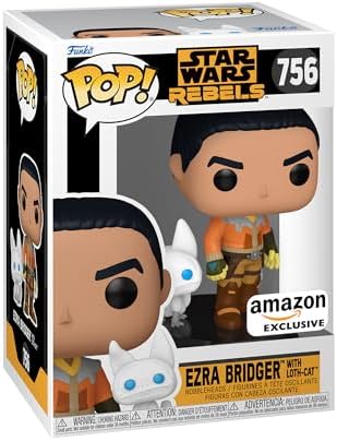 Funko POP Buddy Rebels - Ezra with Loth Cat - Star Wars Rebels - Collectable Vinyl Figure