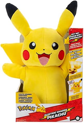 Pokemon Pikachu Electric Charge Plush