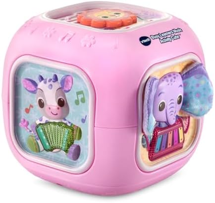VTech Baby Busy Learners Music Activity Cube Pink