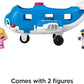 Fisher-Price Little People Musical Toddler Toy Travel Together Airplane with Lights