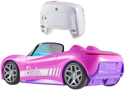 Barbie Hot Wheels RC SUV Remote-Control Pink Vehicle
