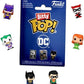 Funko Super Powers DC Figures Activate Aquaman Soda tin Can Robin Teen Titans Bundled