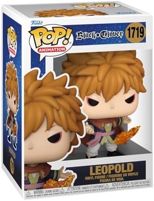 Funko POP Animation Black Clover - Leopold Vermillion - Collectable Vinyl Figure