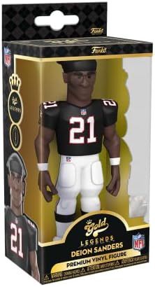 Funko Gold Vinyl NFL Legends Atlanta Falcons - Deion Sanders 5 Premium Vinyl Figure