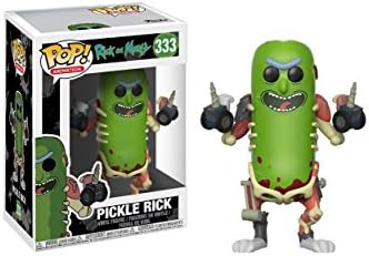 Funko POP Animation RM-Pickle Rick - Rick and Morty - Vinyl Figure - - - for Adults - TV