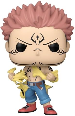 Funko Pop Animation Jujutsu Kaisen - Ryomen Sukuna Tearing Shirt Multicolor Vinyl Figure