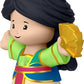 Fisher-Price Disney Princess Mulan Little People Single Character Figure Toddler Toy for