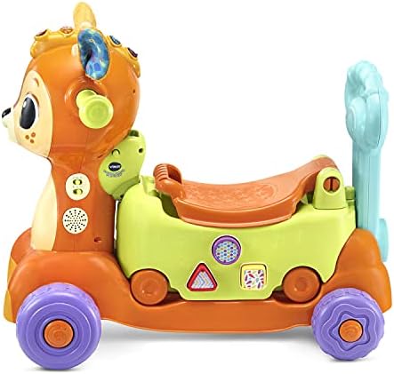 VTech 4-in-1 Grow-with-Me Fawn Scooter Frustration Free Packaging