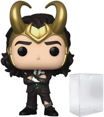 Funko Marvel Loki - President Loki Pop Vinyl Figure Bundled with Compatible Pop Box