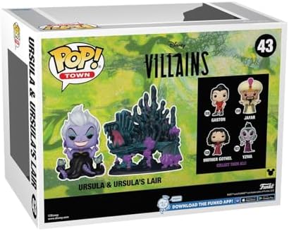 Funko POP Towns Villains - Ursula's Lair - Disney Villains - Collectable Vinyl Figure
