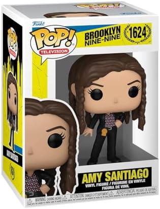 Funko POP TV Brooklyn Nine Nine - Stressed Amy Santiago - Collectable Vinyl Figure