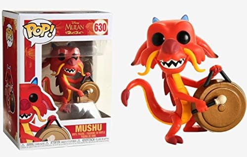 Funko POP Disney Mulan - Mushu with Gong Funko Vinyl Figure Bundled with Compatible Box