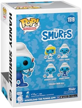 Funko POP TV Papa Smurfs - Handy Papa Smurf - Smurfs - Collectable Vinyl Figure