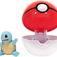 Pokemon Official Squirtle Clip and Go Comes with Squirtle Action Figure and Poke Ball