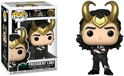 Funko Marvel Loki - President Loki Pop Vinyl Figure Bundled with Compatible Pop Box