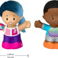 Fisher-Price Little People Toddler Barbie Wellness Figure Set with 2 Characters for
