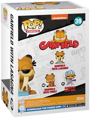 Funko POP Comics Garfield- Garfield with Lasagna Pan - Collectable Vinyl Figure