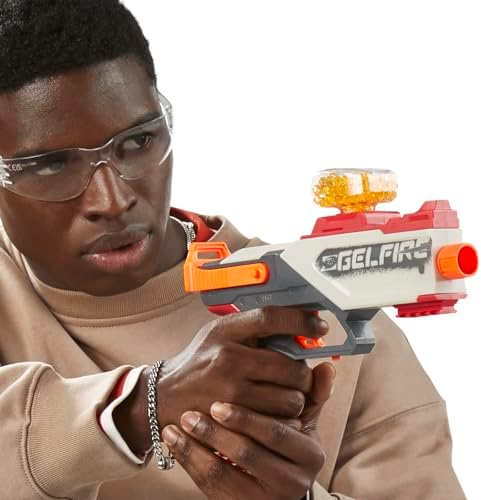 Nerf Pro Gelfire Legion Spring Action Blaster 5000 Rounds 130 Hopper Protective Eyewear